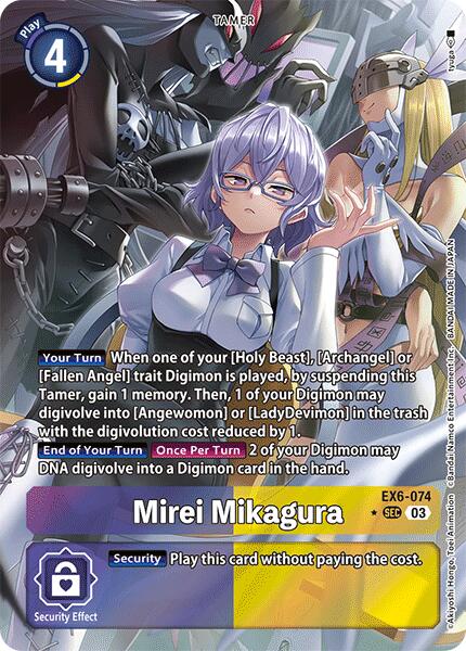 Mirei Mikagura [EX6-074] (Alternate Art) [Infernal Ascension] | Enigma On Main