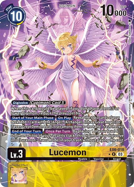 Lucemon [EX6-018] (Alternate Art) [Infernal Ascension] | Enigma On Main