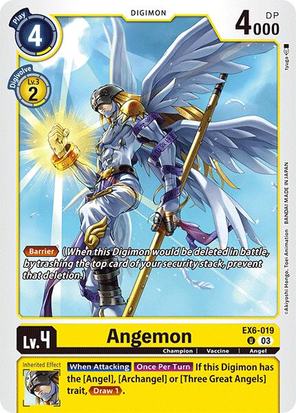 Angemon [EX6-019] [Infernal Ascension] | Enigma On Main