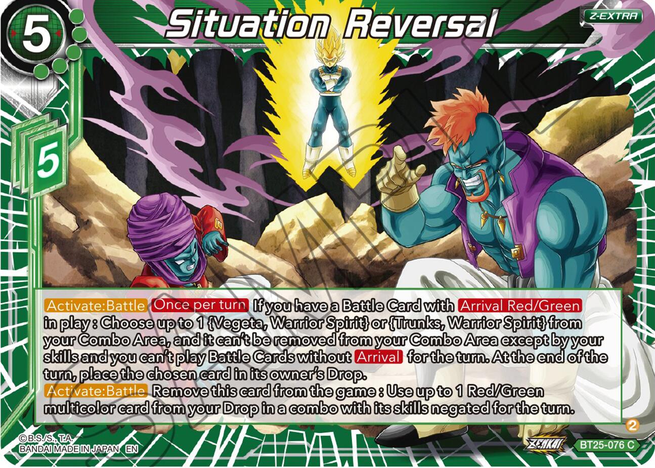 Situation Reversal (BT25-076) [Legend of the Dragon Balls] | Enigma On Main