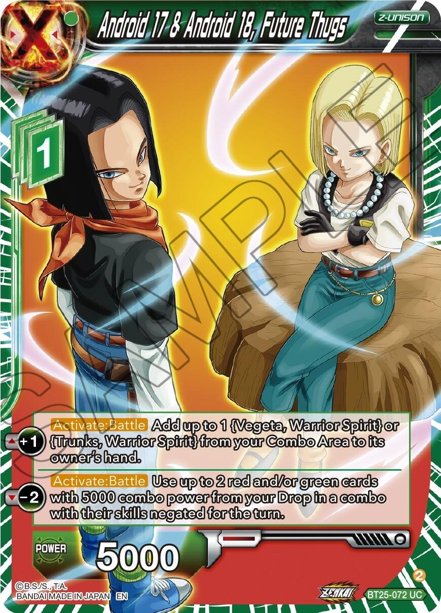 Android 17 & Android 18, Future Thugs (BT25-072) [Legend of the Dragon Balls] | Enigma On Main