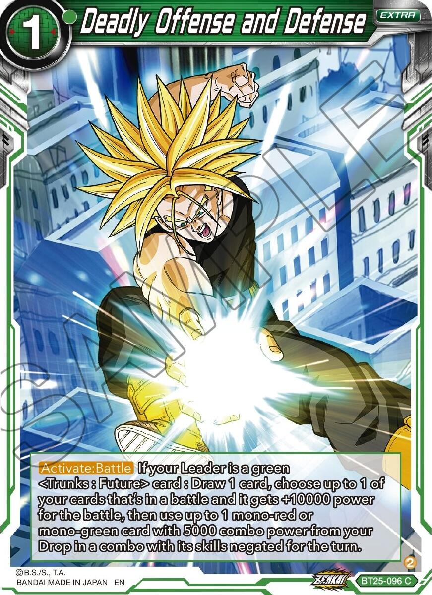 Deadly Offense and Defense (BT25-096) [Legend of the Dragon Balls] | Enigma On Main