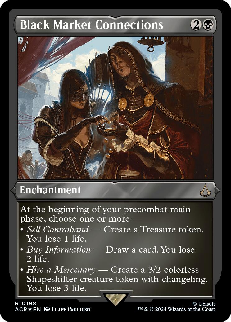 Black Market Connections (Foil Etched) [Assassin's Creed] | Enigma On Main
