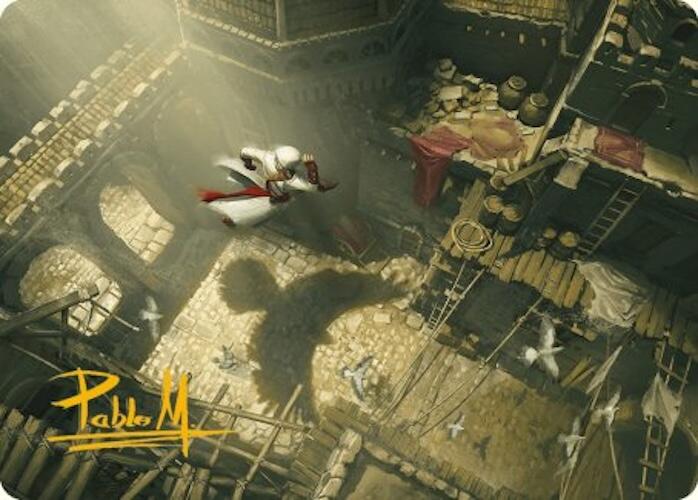 Rooftop Bypass Art Card (Gold-Stamped Signature) [Assassin's Creed Art Series] | Enigma On Main