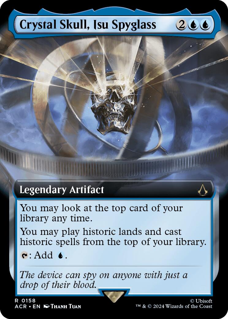 Crystal Skull, Isu Spyglass (Extended Art) [Assassin's Creed] | Enigma On Main