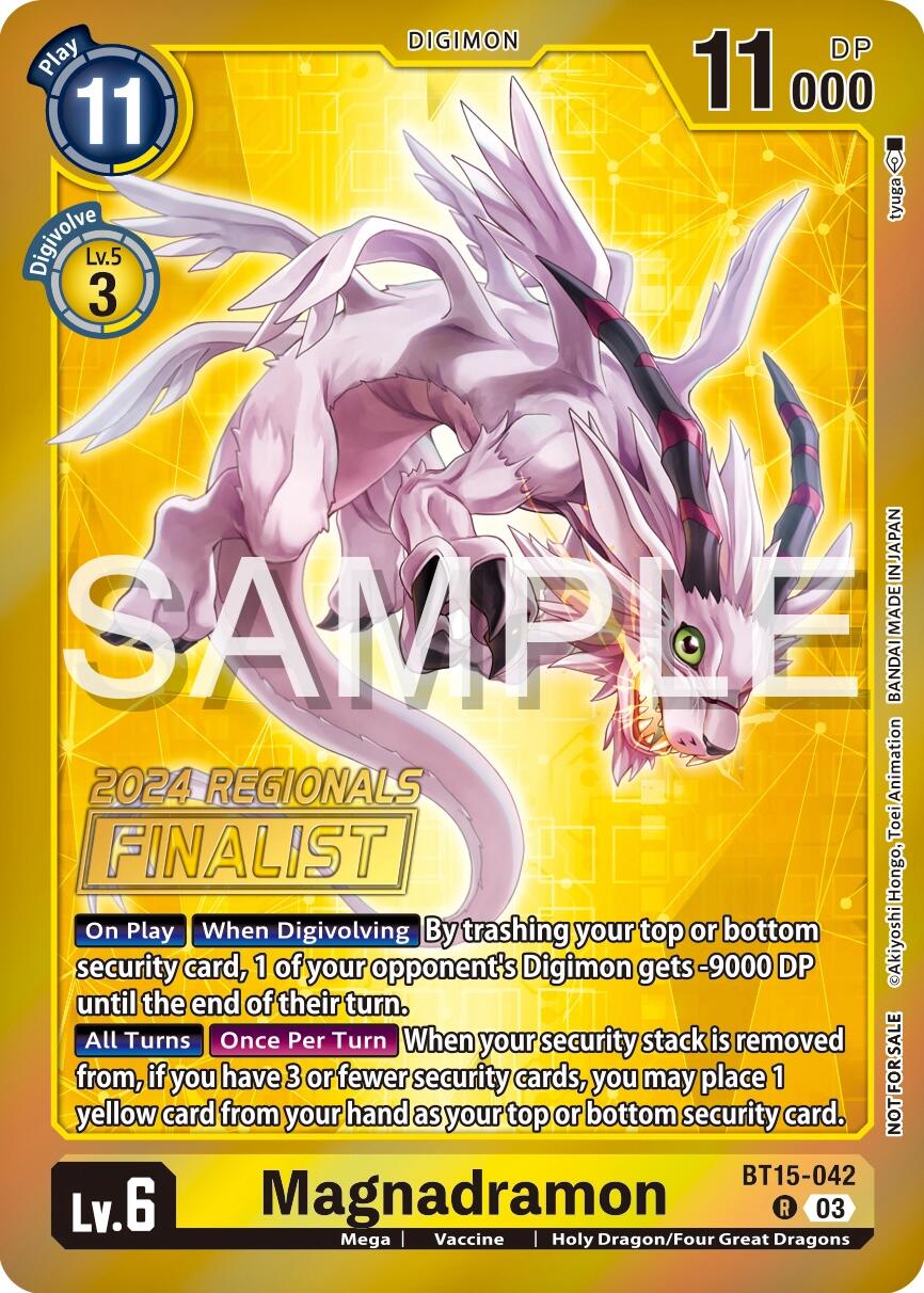 Magnadramon [BT15-042] (2024 Regionals Finalist) [Exceed Apocalypse] | Enigma On Main