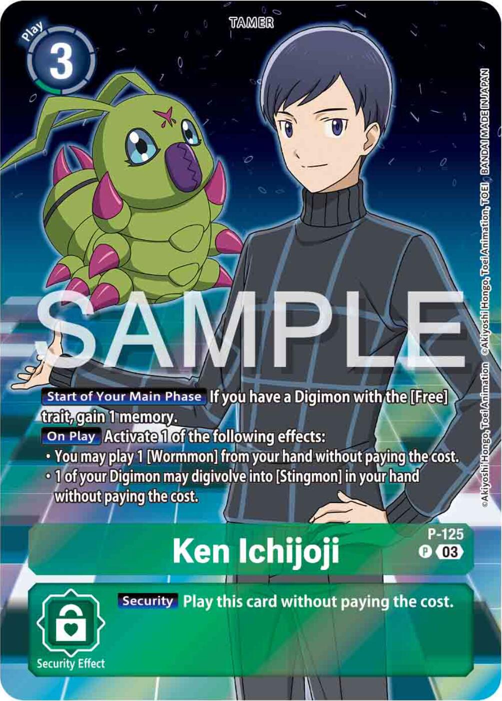 Ken Ichijoji [P-125] (Digimon Adventure 02: The Beginning Set) [Promotional Cards] | Enigma On Main