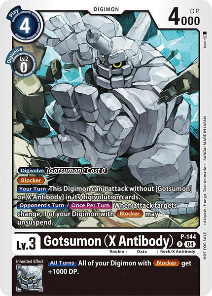 Gotsumon (X Antibody) [P-144] (Store Tournament 2024 Jul. – Sep. Participation Pack) [Promotional Cards] | Enigma On Main