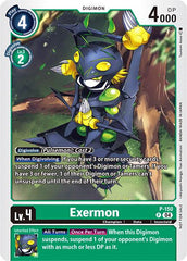 Exermon [P-150] (Store Tournament 2024 Jul. – Sep. Participation Pack) [Promotional Cards] | Enigma On Main