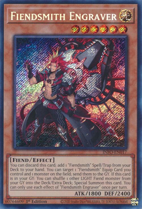 Fiendsmith Engraver [INFO-EN017] Secret Rare | Enigma On Main