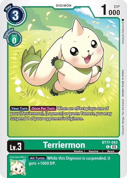 Terriermon [BT17-043] [Secret Crisis] | Enigma On Main