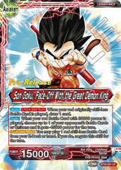 Son Goku // Son Goku Face-Off With the Great Demon King (BT25-001) [Legend of the Dragon Balls Prerelease Promos] | Enigma On Main