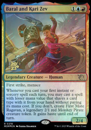 Baral and Kari Zev [March of the Machine Prerelease Promos] | Enigma On Main