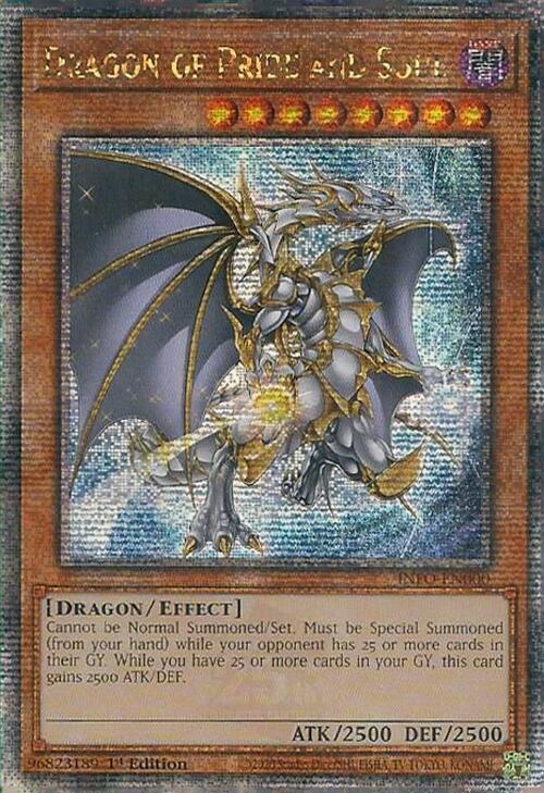 Dragon of Pride and Soul (Quarter Century Secret Rare) [INFO-EN000] Quarter Century Secret Rare | Enigma On Main