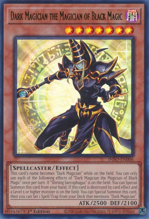 Dark Magician the Magician of Black Magic [INFO-EN006] Ultra Rare | Enigma On Main