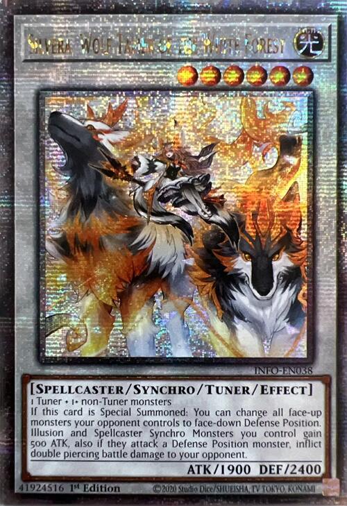 Silvera, Wolf Tamer of the White Forest (Quarter Century Secret Rare) [INFO-EN038] Quarter Century Secret Rare | Enigma On Main