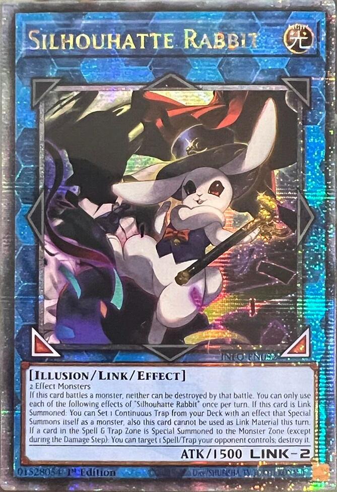 Silhouhatte Rabbit (Quarter Century Secret Rare) [INFO-EN052] Quarter Century Secret Rare | Enigma On Main