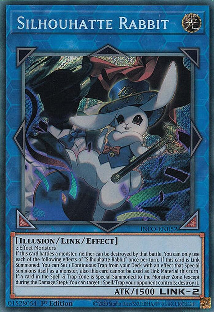 Silhouhatte Rabbit [INFO-EN052] Secret Rare | Enigma On Main