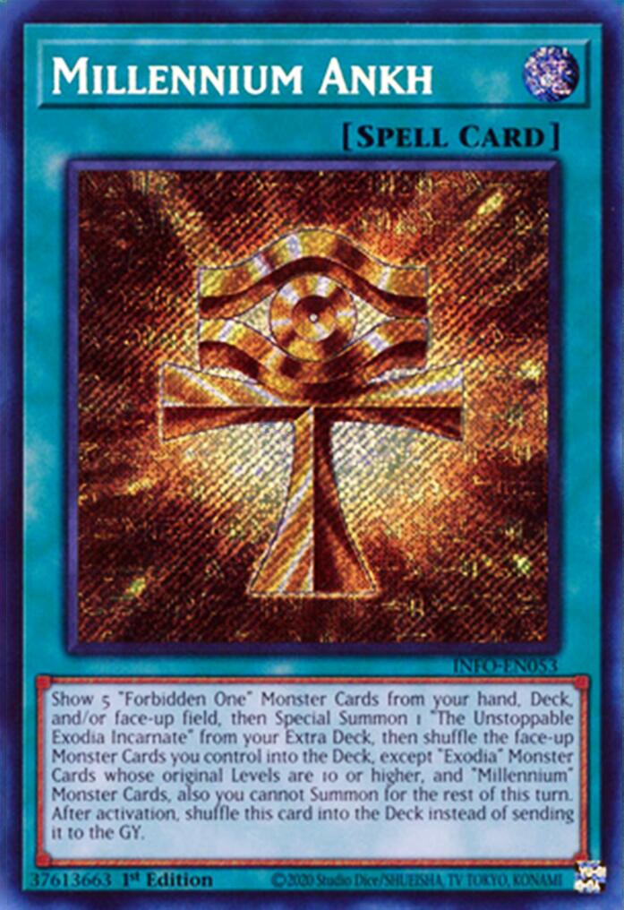 Millennium Ankh [INFO-EN053] Secret Rare | Enigma On Main