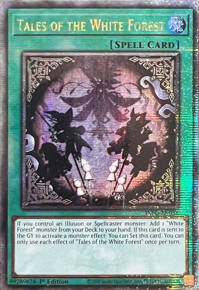 Tales of the White Forest (Quarter Century Secret Rare) [INFO-EN058] Quarter Century Secret Rare | Enigma On Main