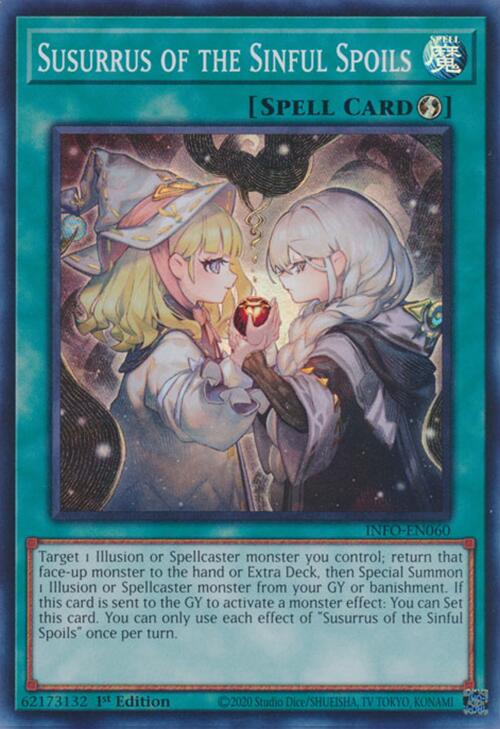 Susurrus of the Sinful Spoils [INFO-EN060] Super Rare | Enigma On Main