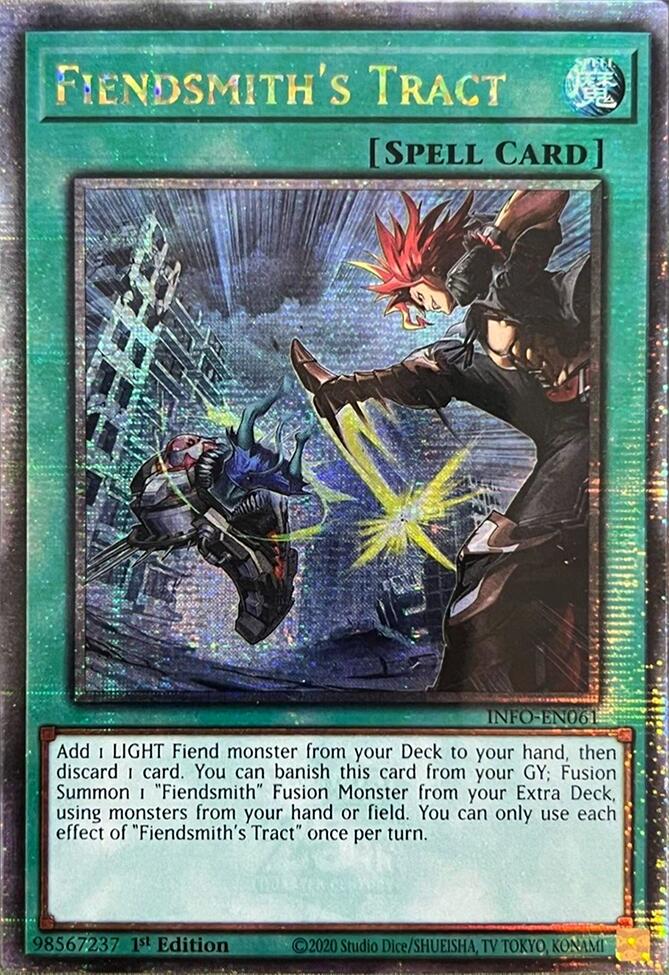 Fiendsmith's Tract (Quarter Century Secret Rare) [INFO-EN061] Quarter Century Secret Rare | Enigma On Main