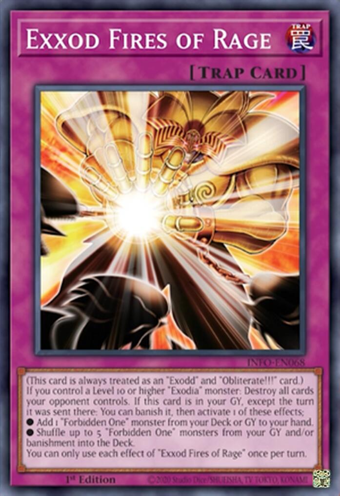 Exxod Fires of Rage [INFO-EN068] Super Rare | Enigma On Main
