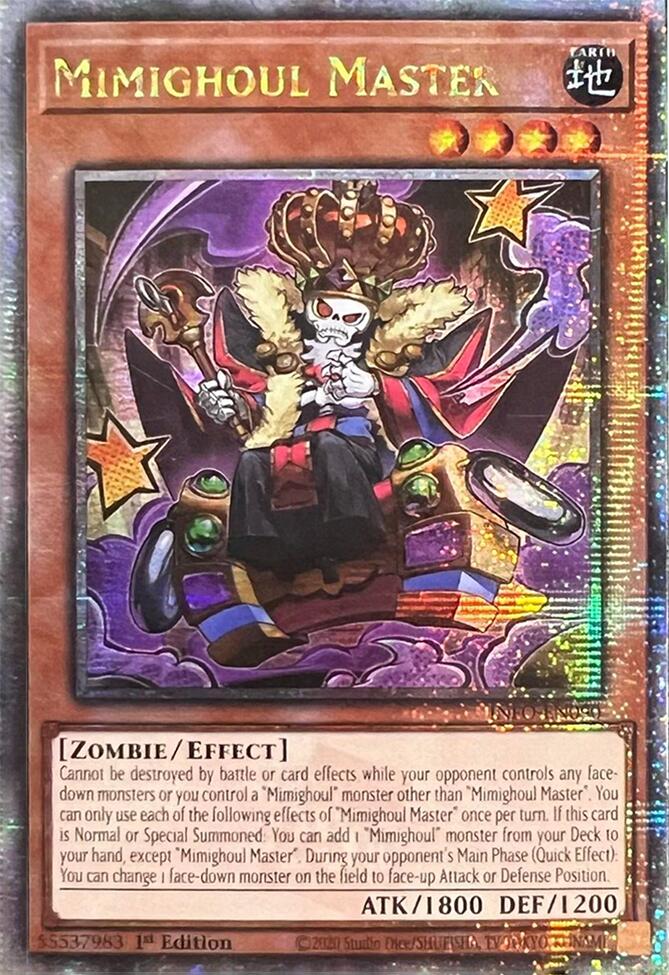 Mimighoul Master (Quarter Century Secret Rare) [INFO-EN090] Quarter Century Secret Rare | Enigma On Main