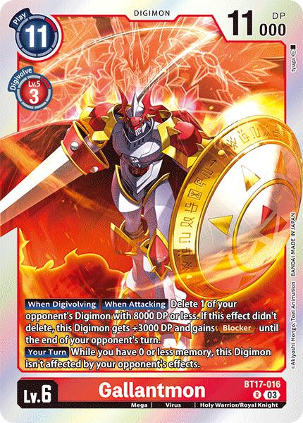 Gallantmon [BT17-016] [Secret Crisis] | Enigma On Main