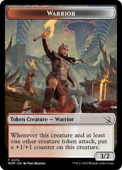 Warrior // Phyrexian Hydra (0012) Double-Sided Token [March of the Machine Tokens] | Enigma On Main