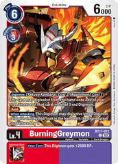 BurningGreymon [BT17-012] [Secret Crisis] | Enigma On Main