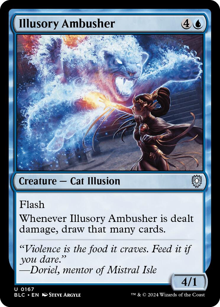 Illusory Ambusher [Bloomburrow Commander] | Enigma On Main