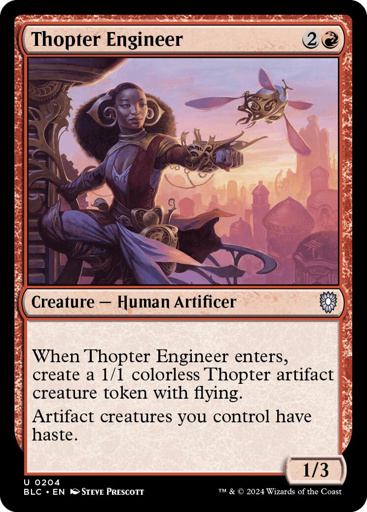 Thopter Engineer [Bloomburrow Commander] | Enigma On Main