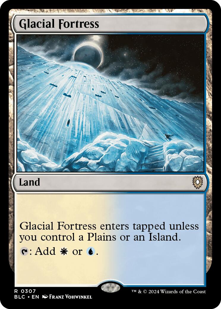 Glacial Fortress [Bloomburrow Commander] | Enigma On Main