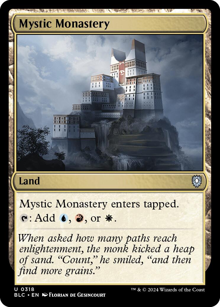 Mystic Monastery [Bloomburrow Commander] | Enigma On Main