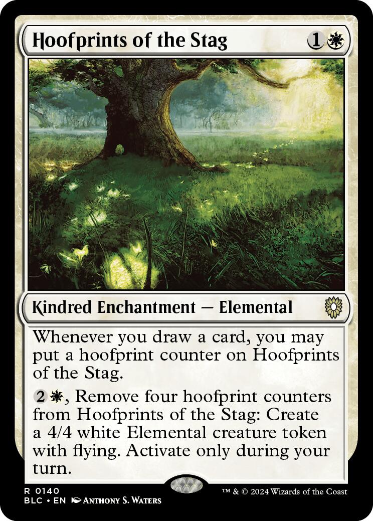 Hoofprints of the Stag [Bloomburrow Commander] | Enigma On Main