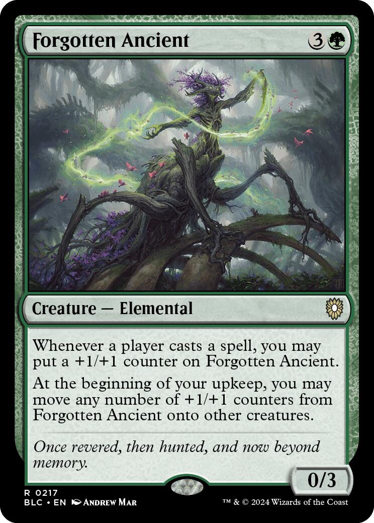 Forgotten Ancient [Bloomburrow Commander] | Enigma On Main