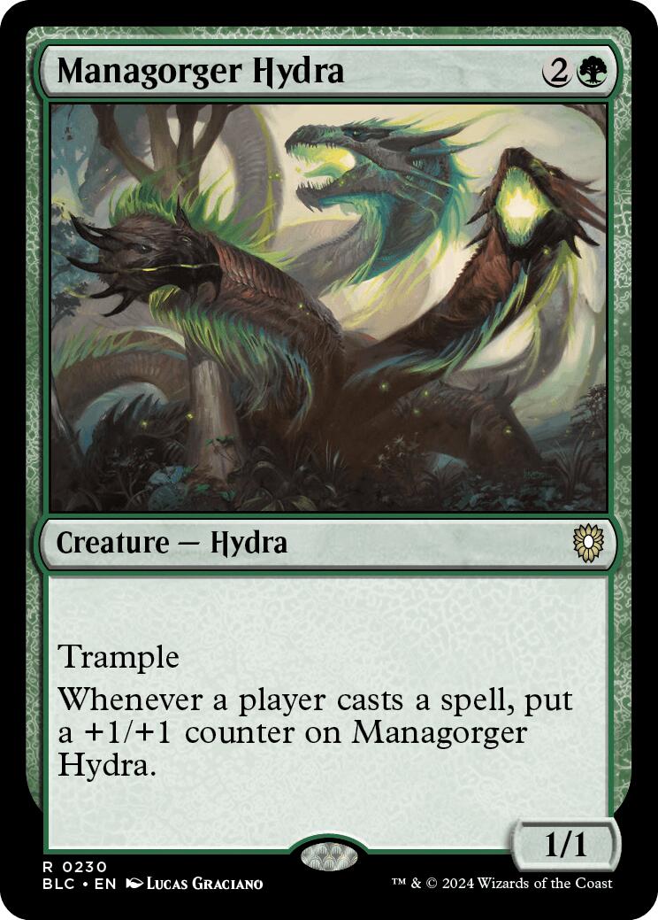 Managorger Hydra [Bloomburrow Commander] | Enigma On Main