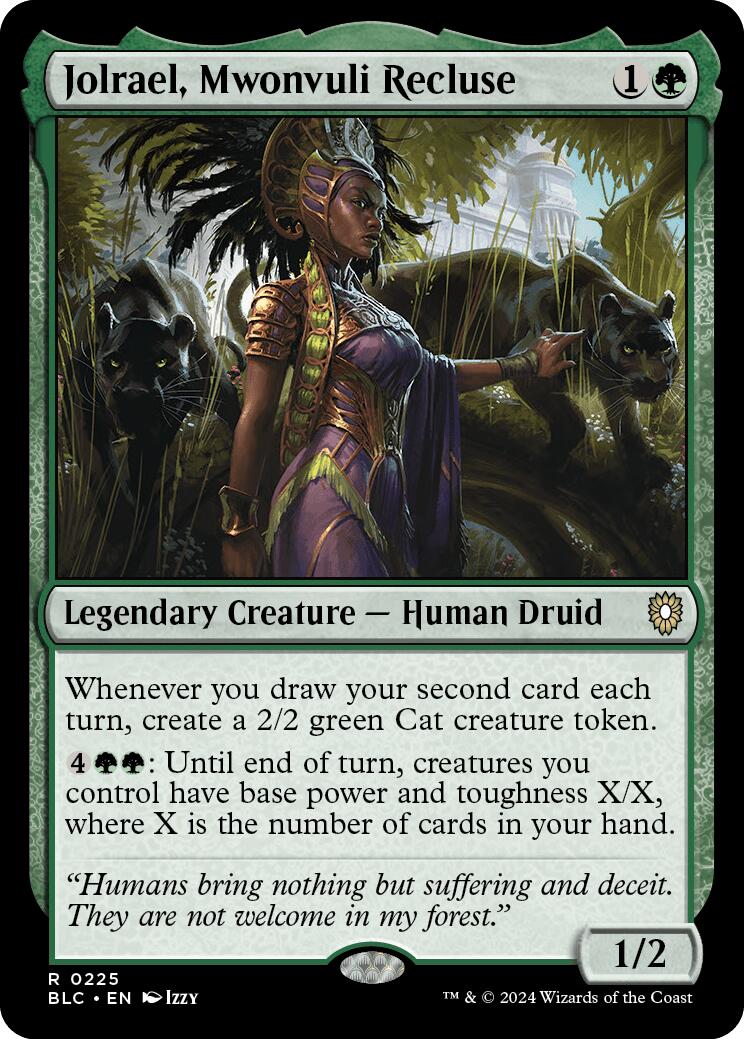 Jolrael, Mwonvuli Recluse [Bloomburrow Commander] | Enigma On Main