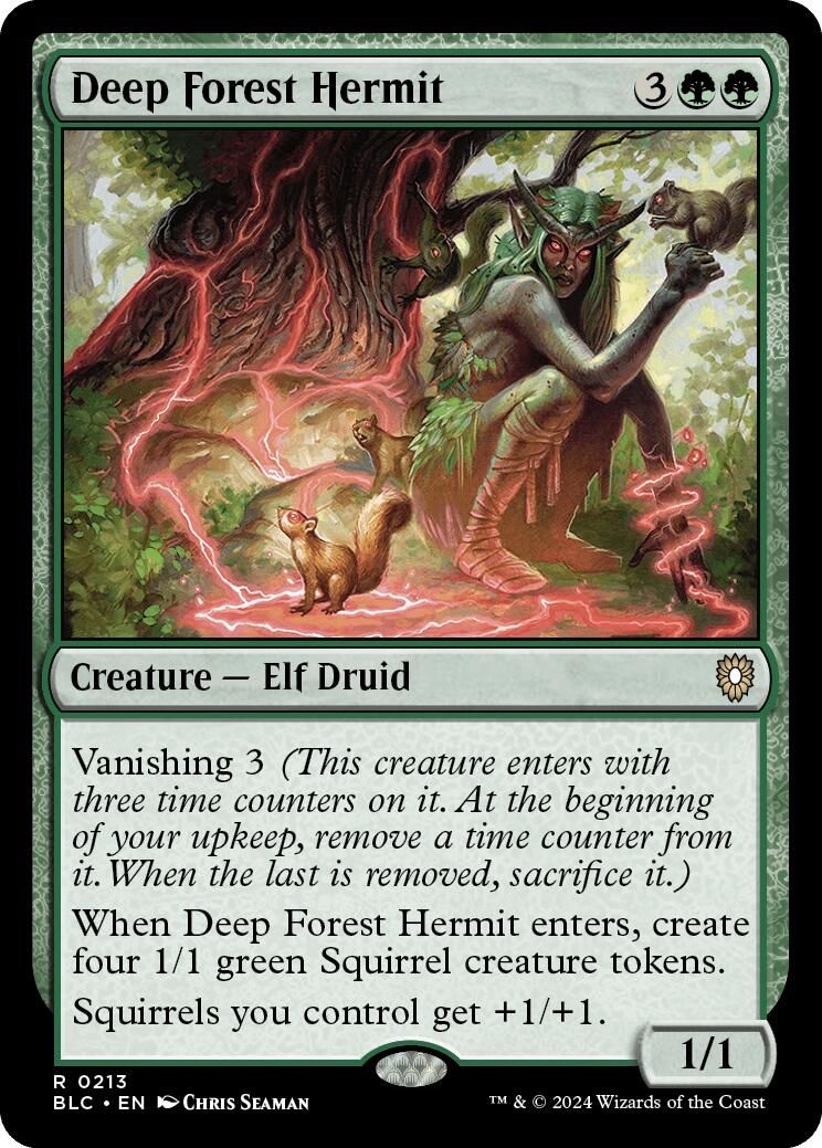 Deep Forest Hermit [Bloomburrow Commander] | Enigma On Main