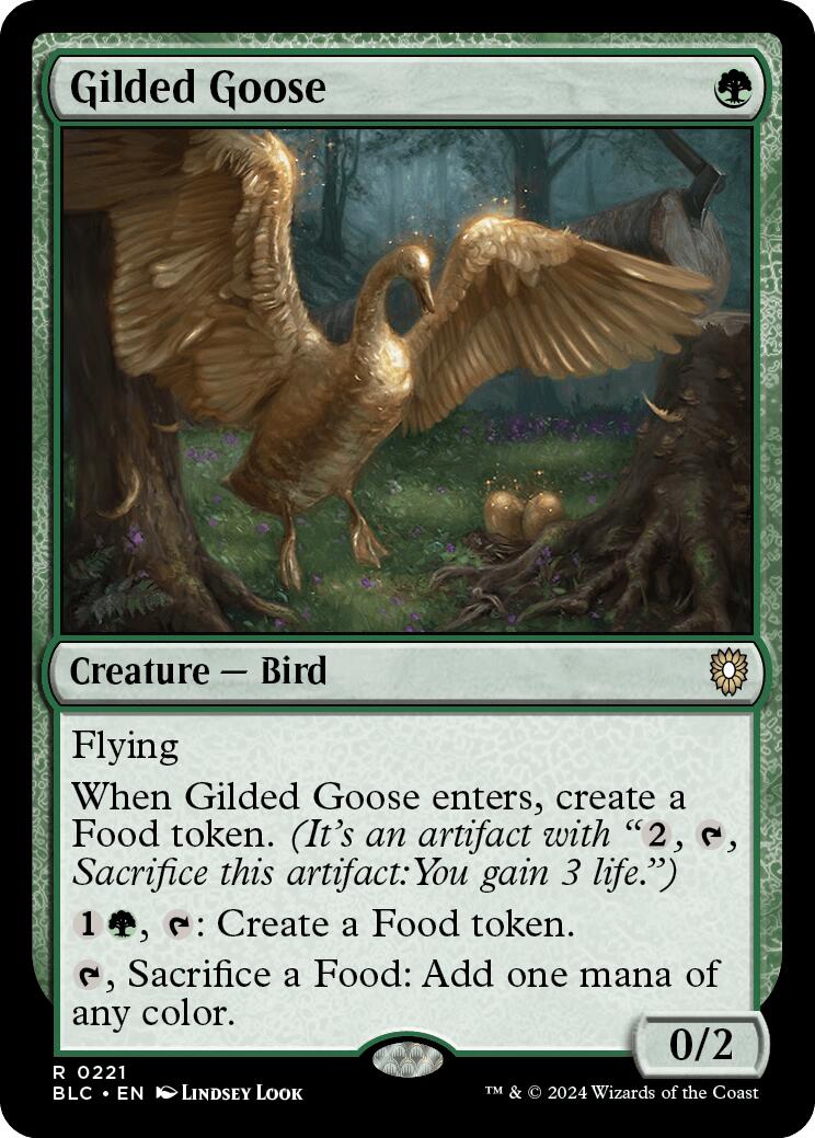 Gilded Goose [Bloomburrow Commander] | Enigma On Main