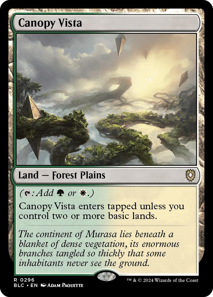 Canopy Vista [Bloomburrow Commander] | Enigma On Main