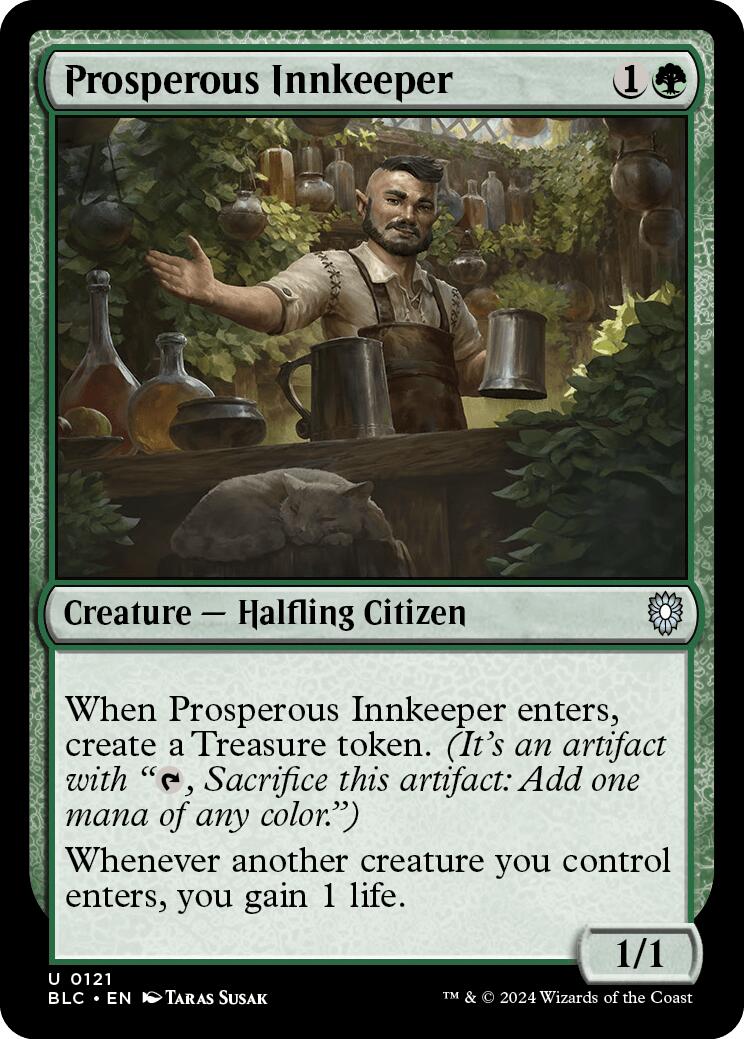 Prosperous Innkeeper [Bloomburrow Commander] | Enigma On Main