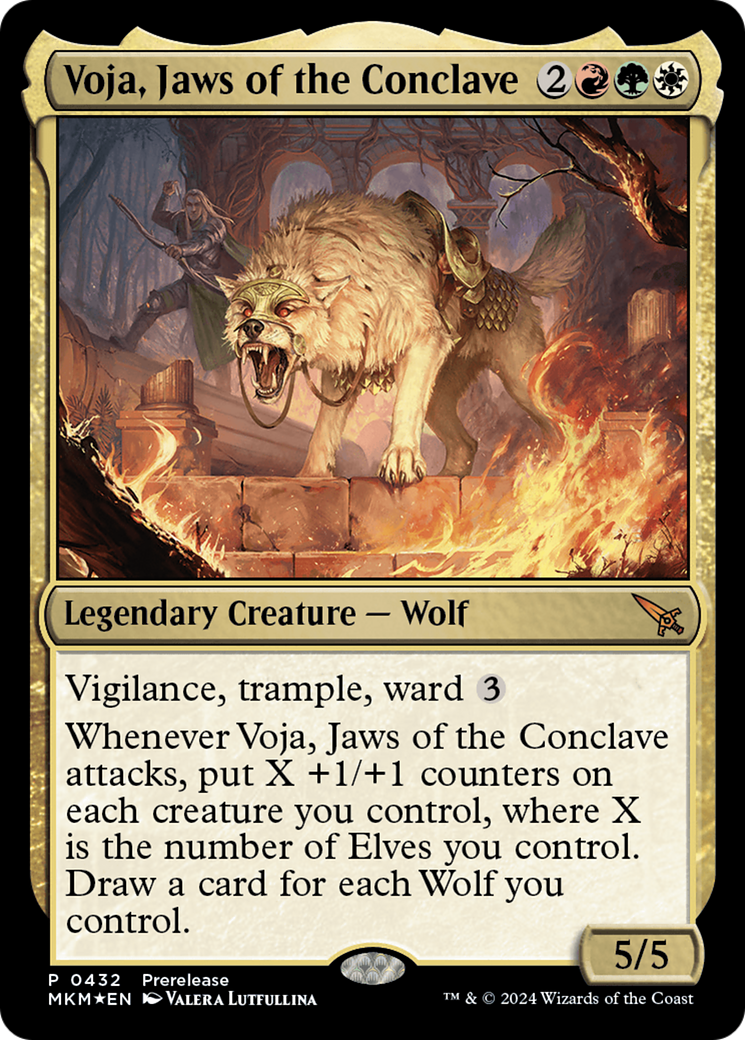 Voja, Jaws of the Conclave [Murders at Karlov Manor Prerelease Promos] | Enigma On Main