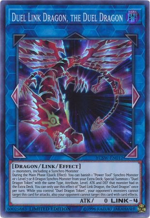 Duel Link Dragon, the Duel Dragon [YCSW-EN012] Super Rare | Enigma On Main