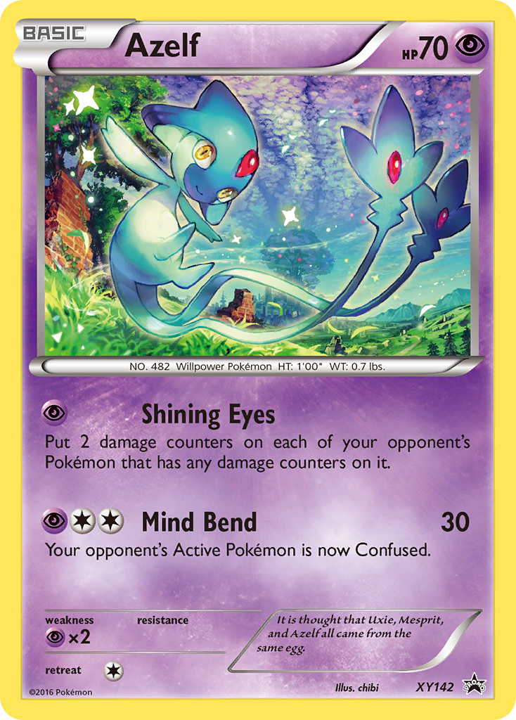 Azelf (XY142) [XY: Black Star Promos] | Enigma On Main