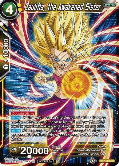 Caulifla, the Awakened Sister (BT7-083) [Tournament Promotion Cards] | Enigma On Main