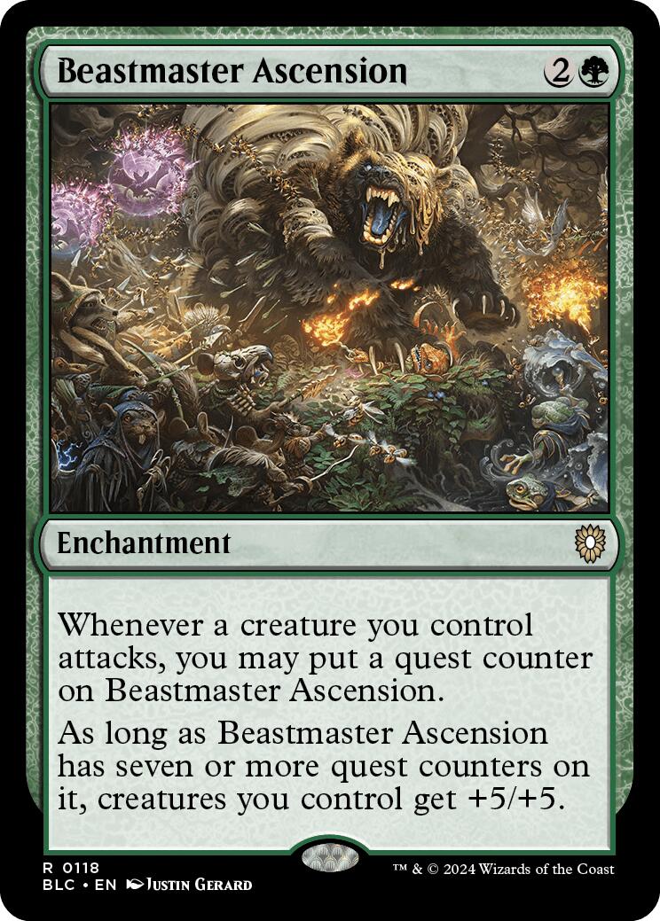 Beastmaster Ascension [Bloomburrow Commander] | Enigma On Main