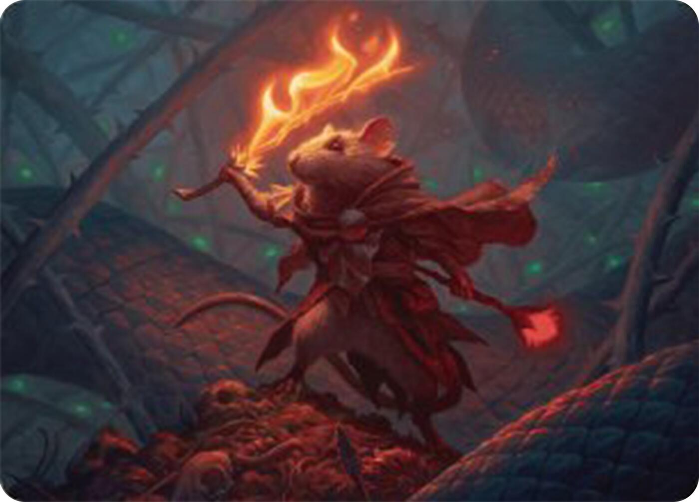 Emberheart Challenger Art Card [Bloomburrow Art Series] | Enigma On Main