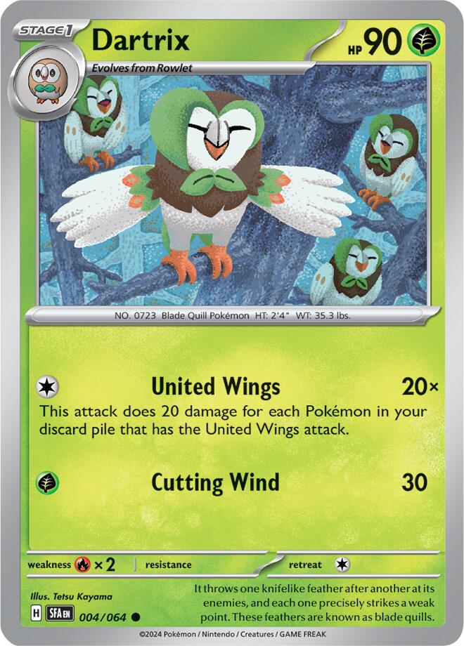 Dartrix (004/064) [Scarlet & Violet: Shrouded Fable] | Enigma On Main